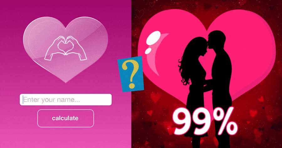 Secret Love Calculator: Enter Your Name And See The Percentage Of His Secret Love For You?